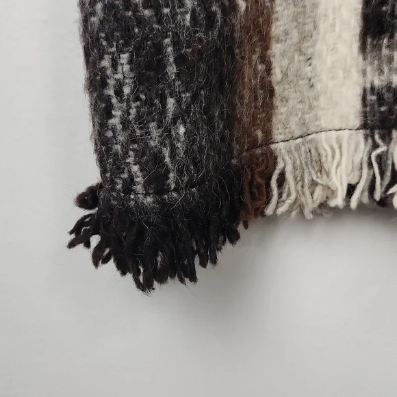 J. Peterman Chanky Knit 100% Wool Vest Sweater Academia - Picture 8 of 12